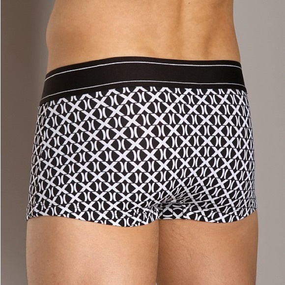 RED 2XIST (X)PRINT CABO KNIT SWIM TRUNK BLACK - Picture 3 of 9